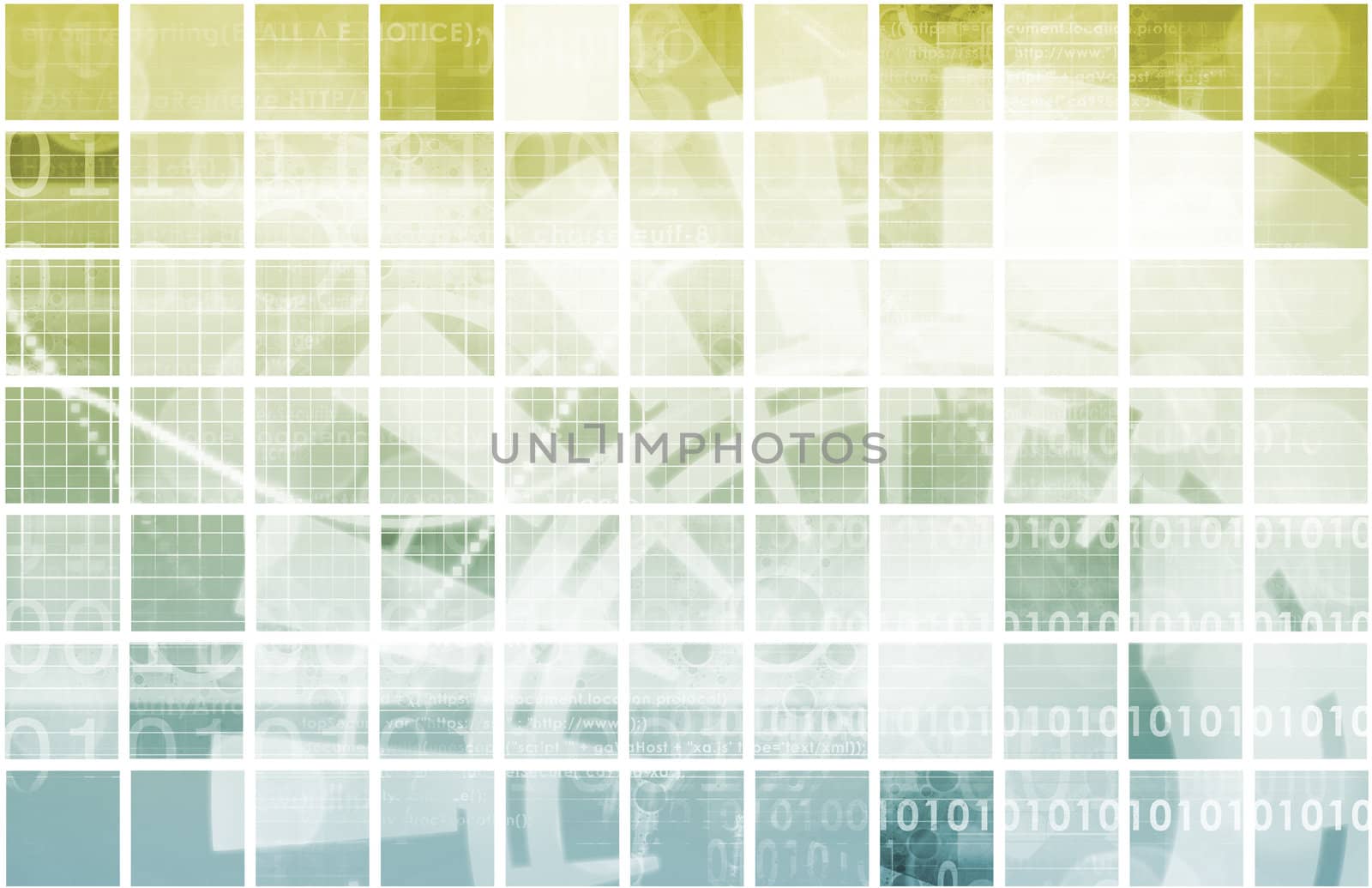 Futuristic Abstract as a Technology Background Art