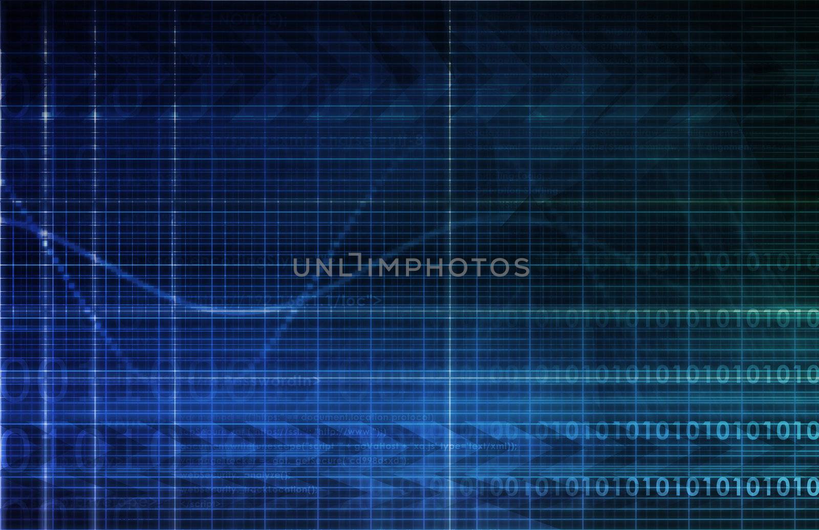 Digital Background Internet Concept as a Art