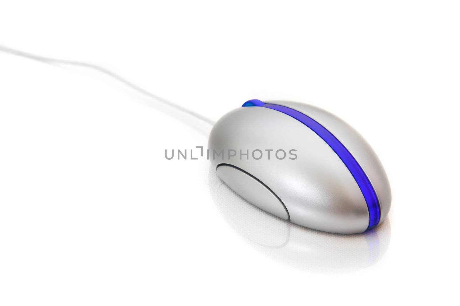 Blue Optical mouse by Iko