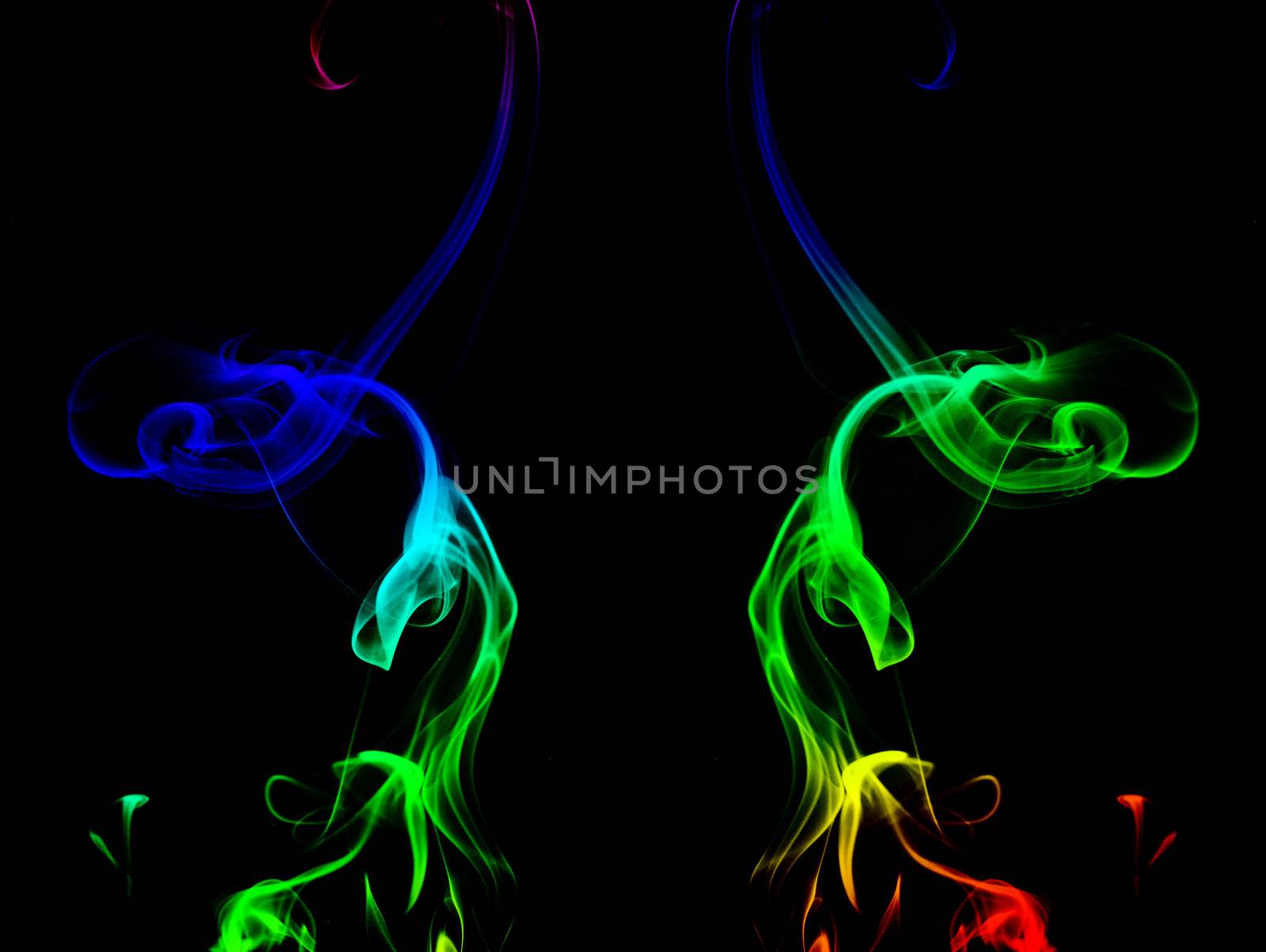 smoke art drawing