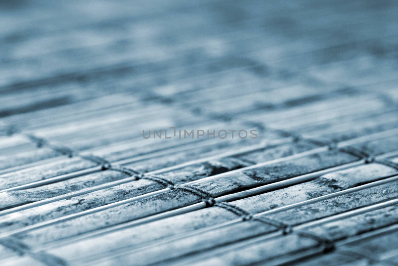 Bamboo table runner taken with macro lens.