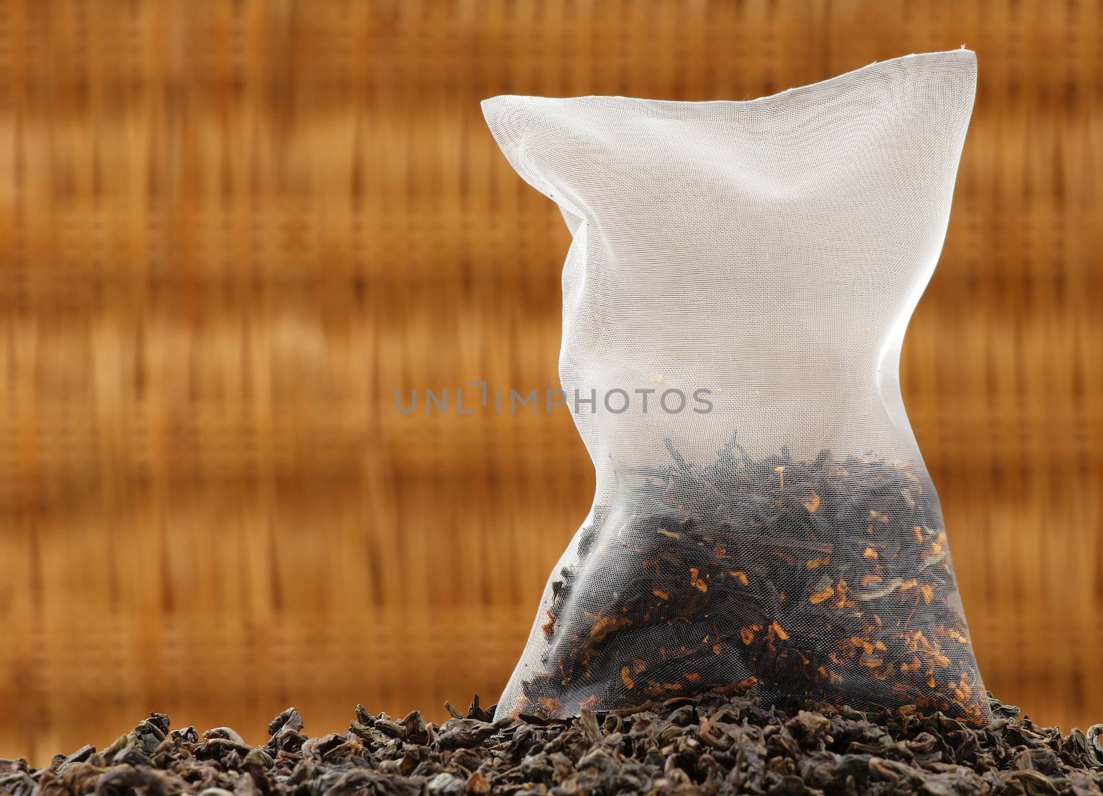 Corn silk tea bag by carterphoto