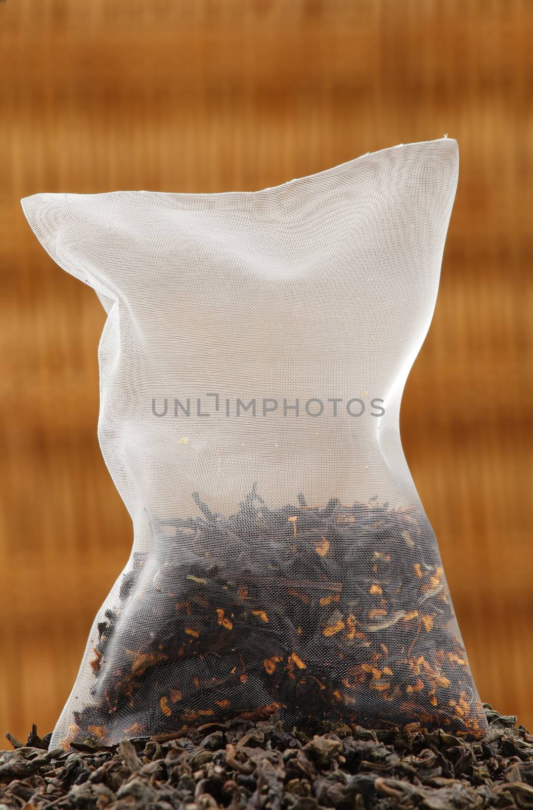 Corn silk tea bag by carterphoto