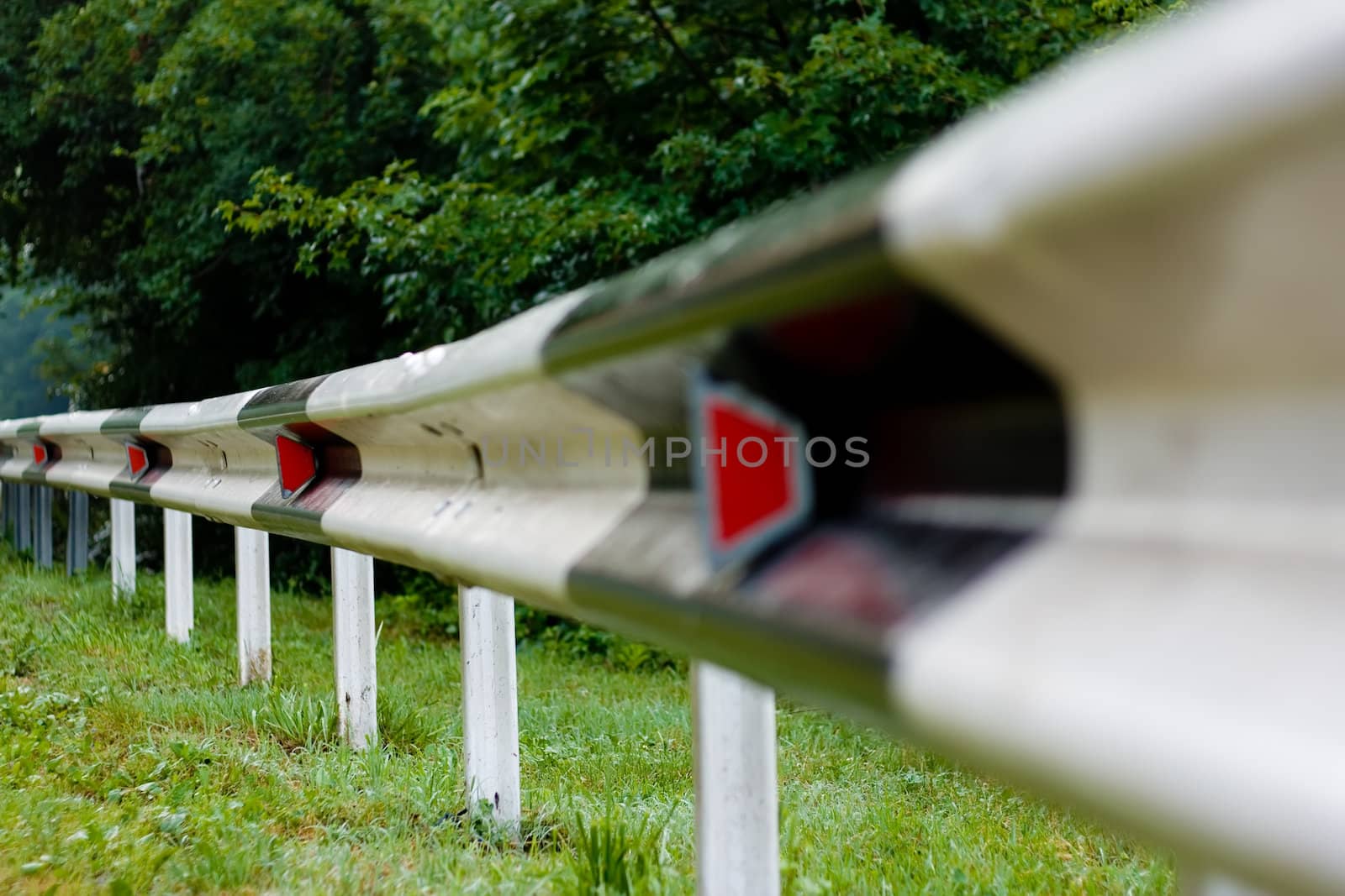 Highway guardrail by denisklimov