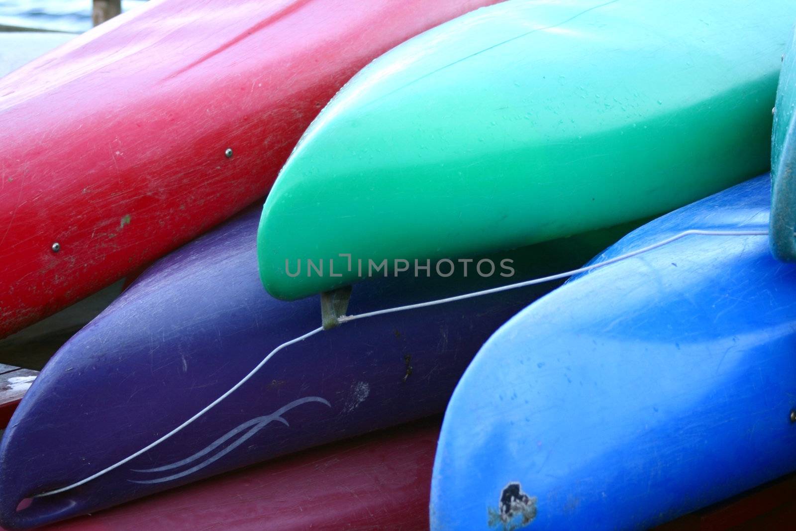 Colorful Canoes by jasony00