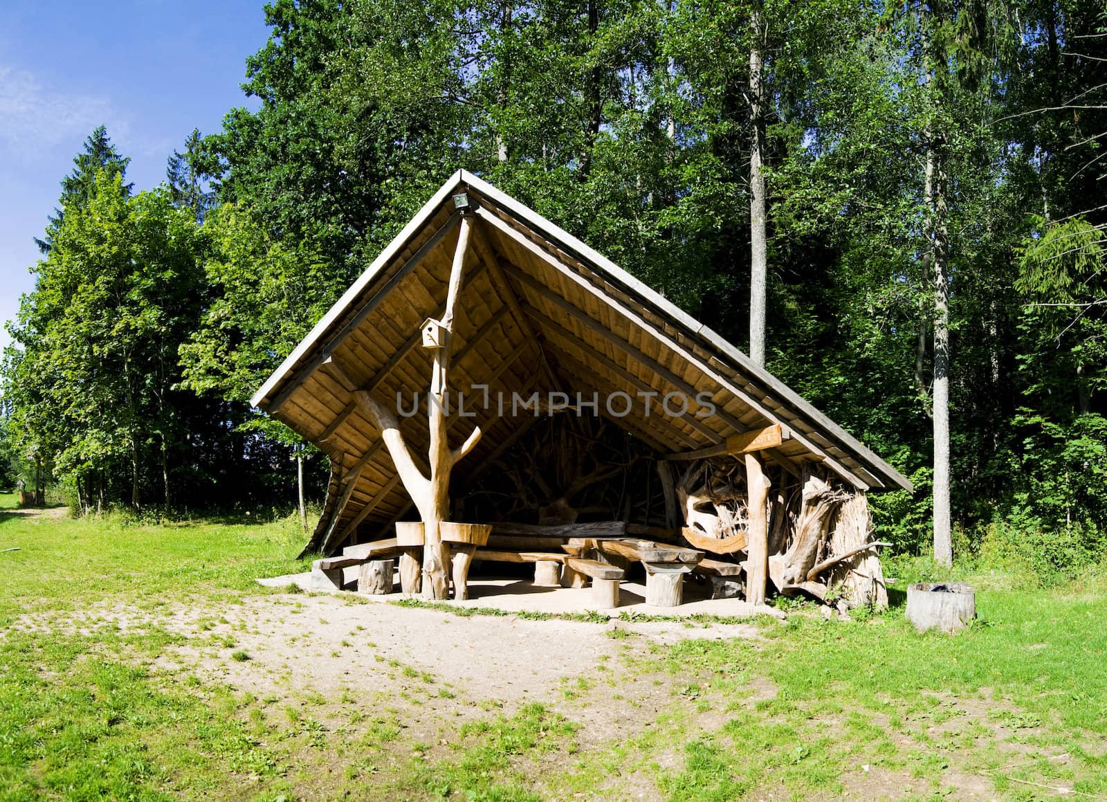 Holiday resort in Baltic country Lithuania