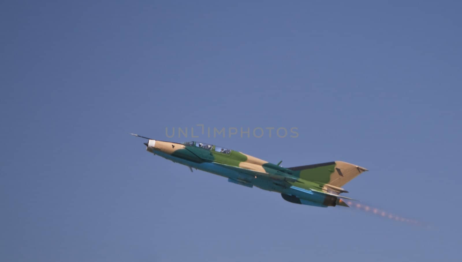 Mig 21 L flight during an airshow.