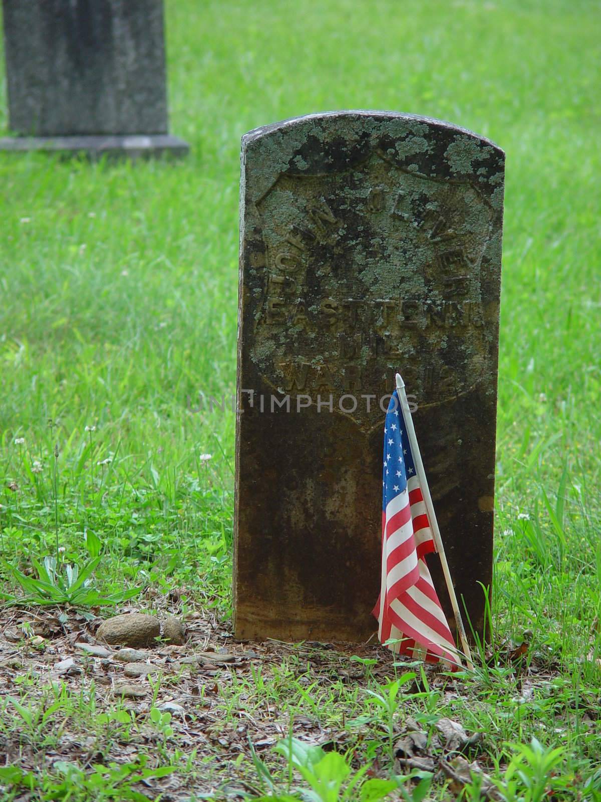 Deep in the Smoky Mountains, a hero from the War of 1812 rests.