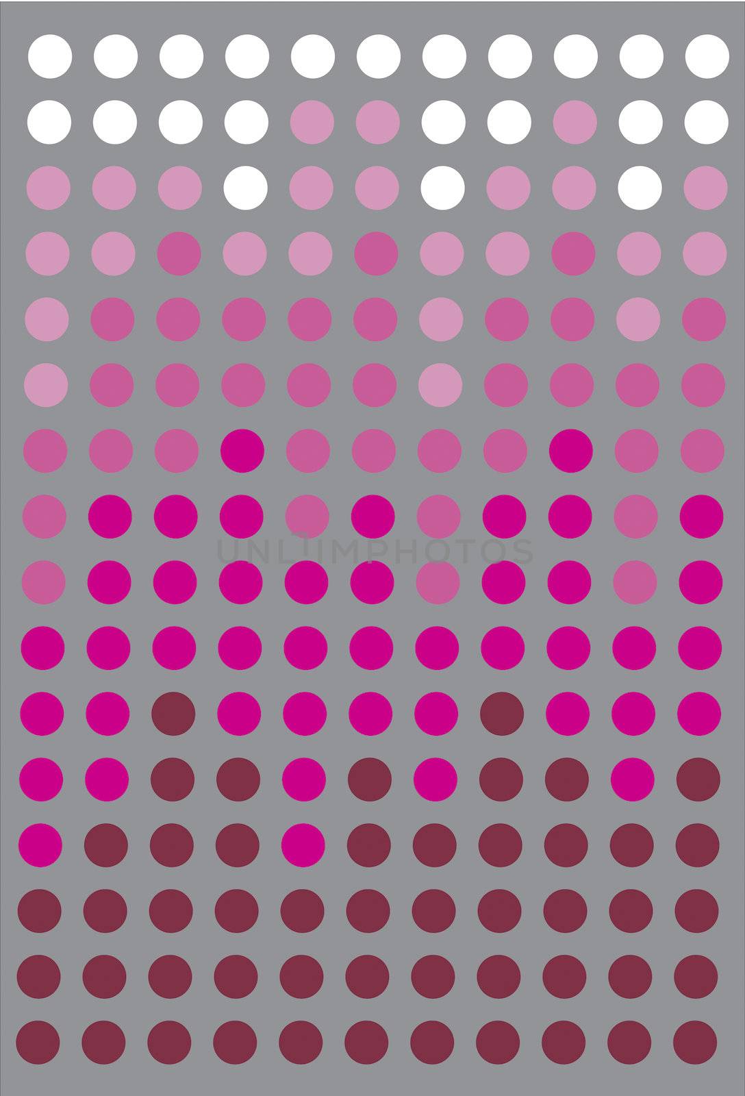 Background with colorful circles