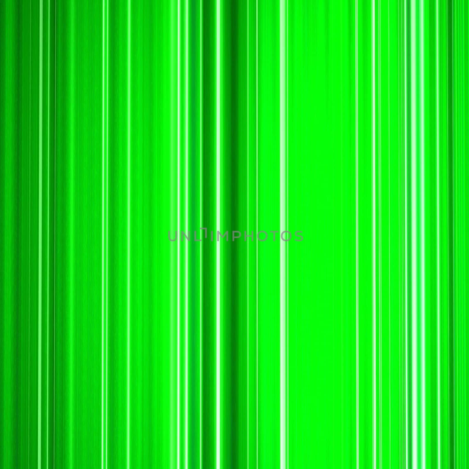 A background illustration of green vertical lines.