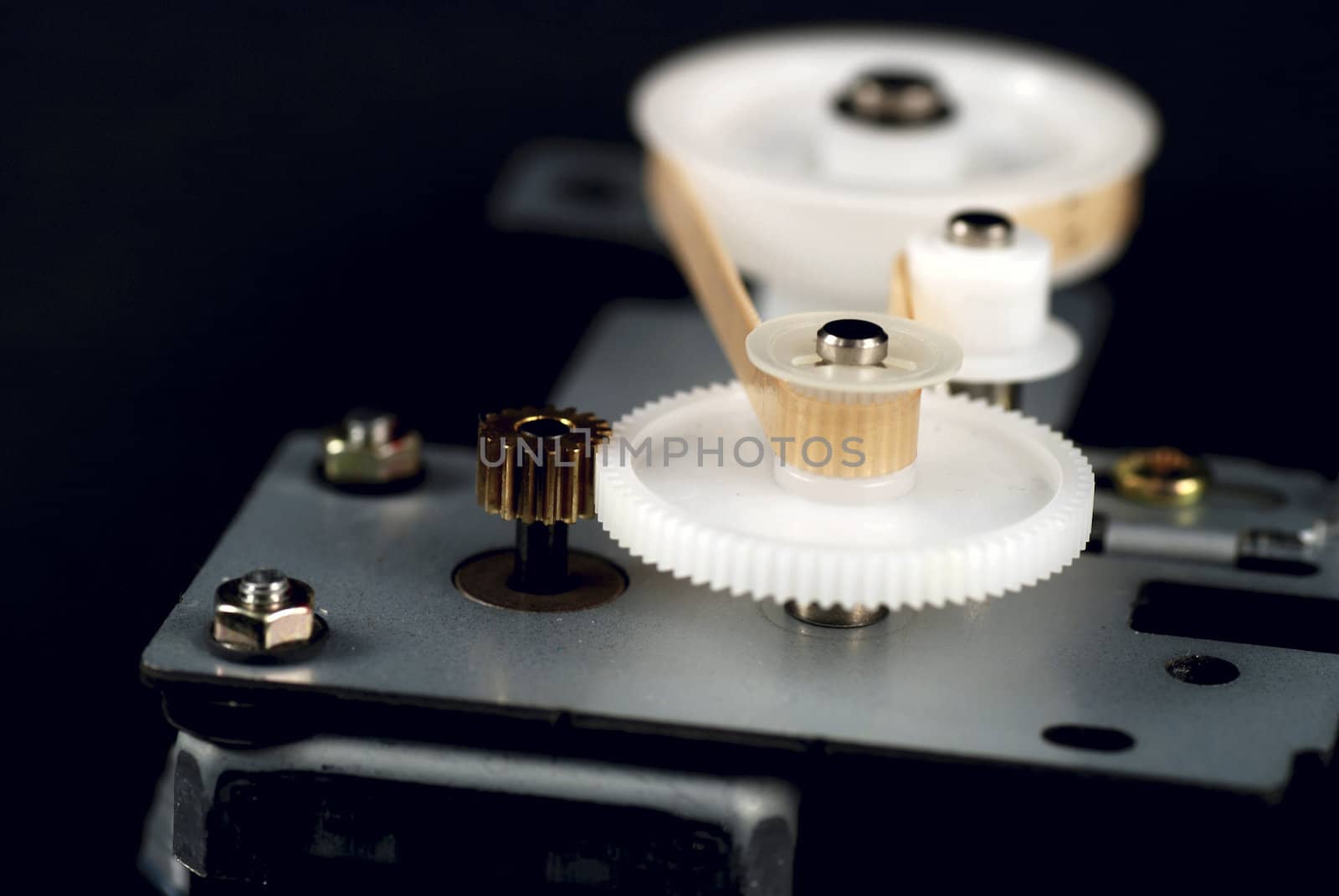 Stock pictures of several gears used for movement mechanisms