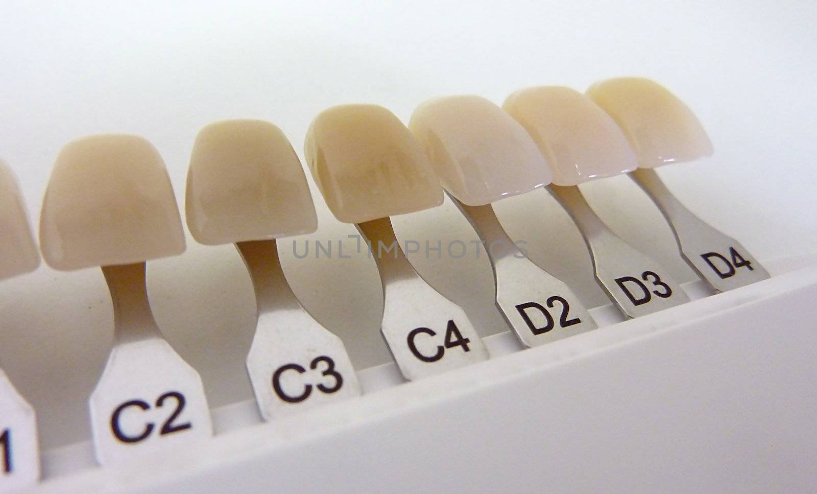 Dental shade guide by Elenaphotos21