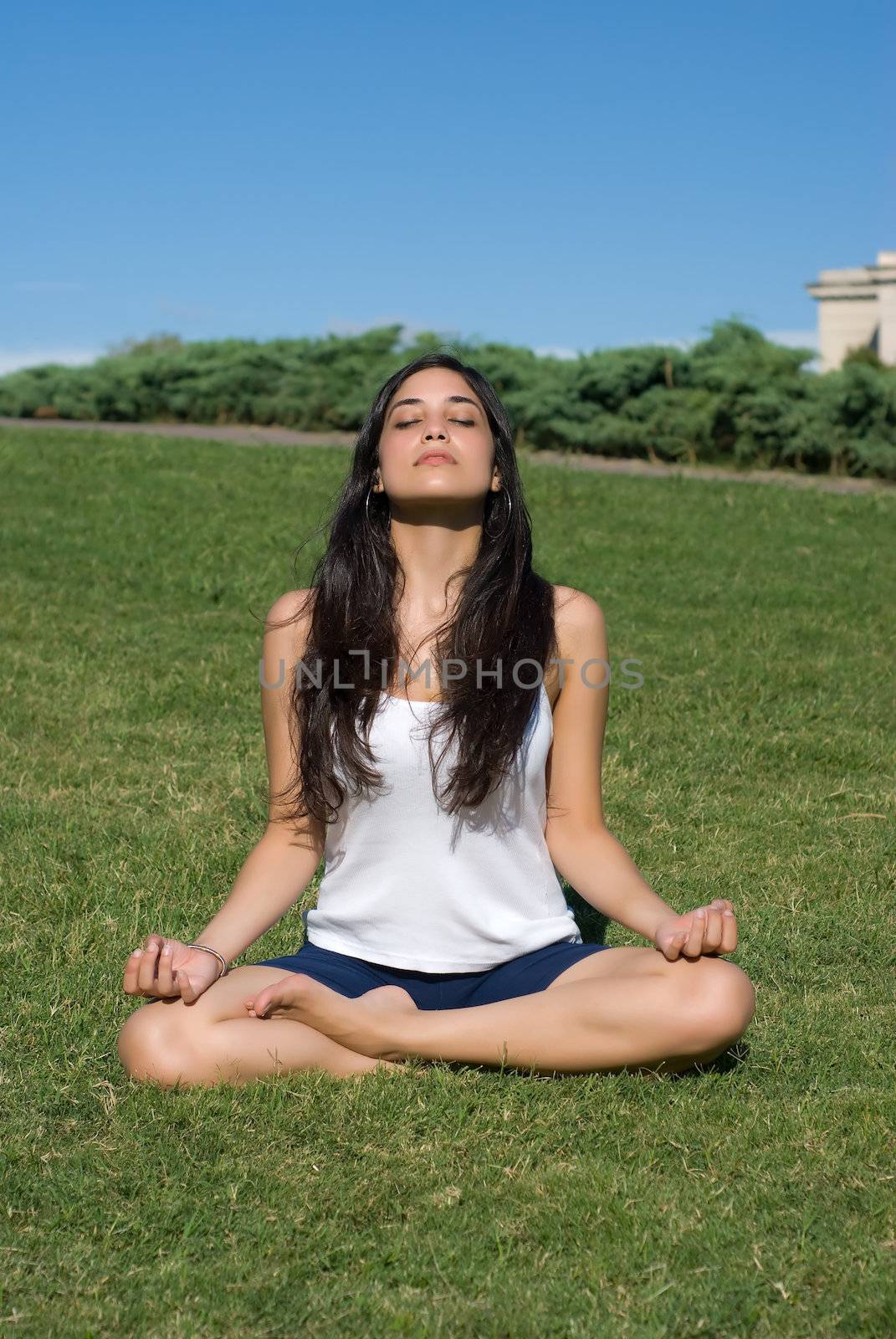 Fresh air, yoga