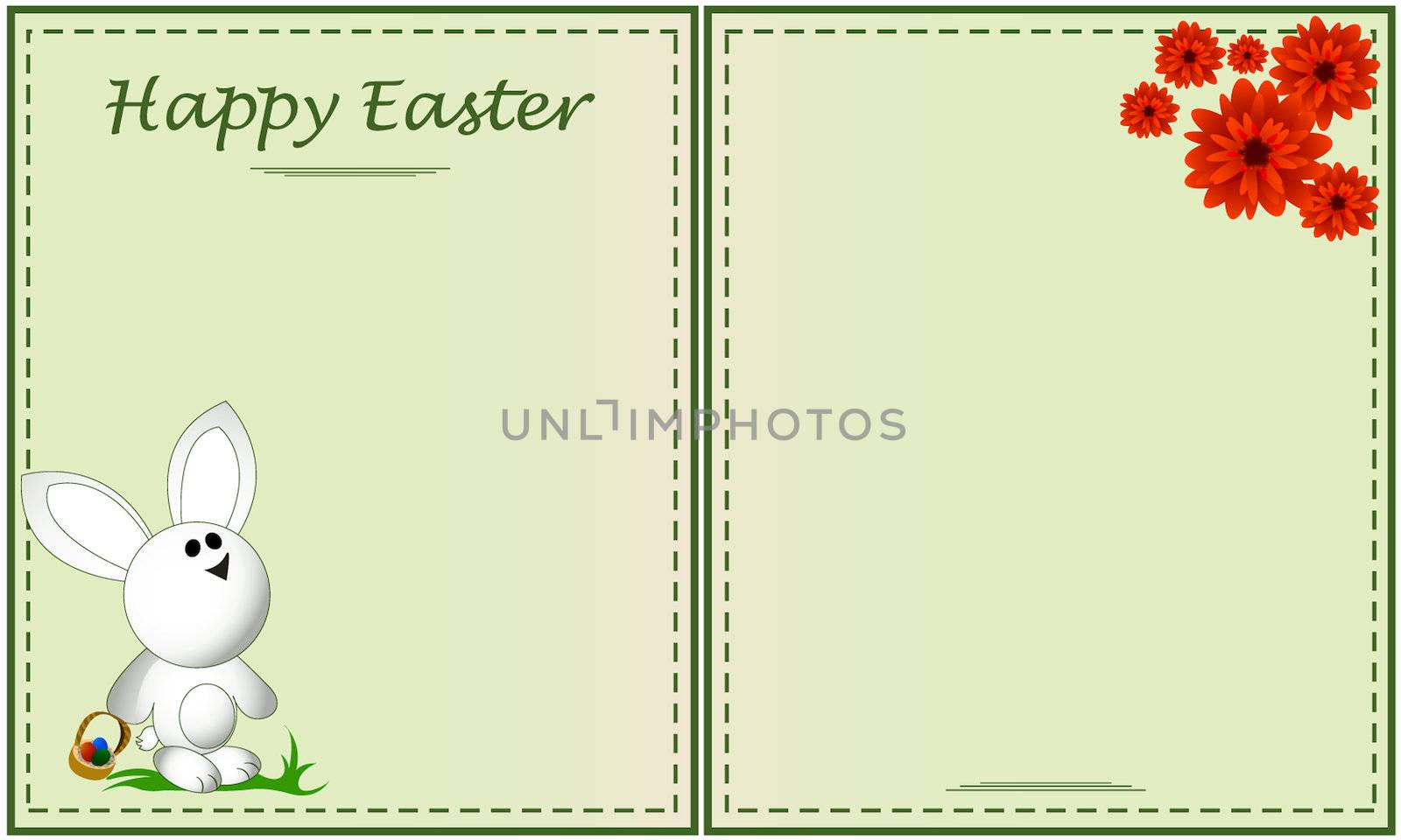 Easter greeting card