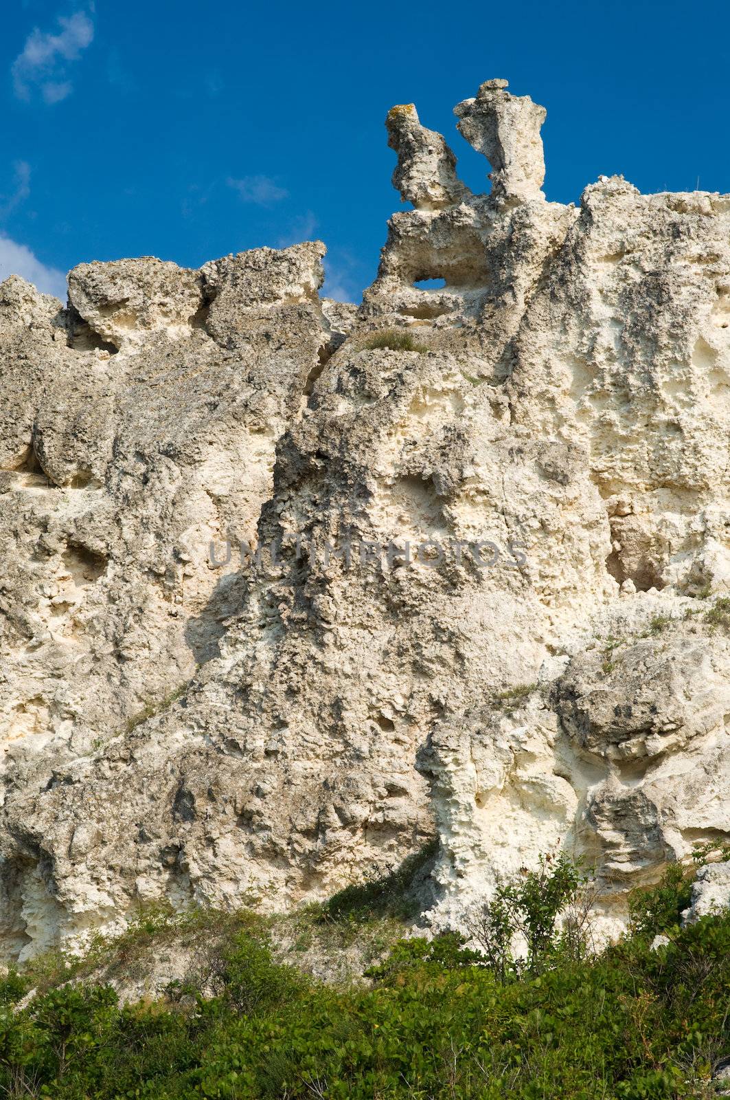 sandstone cliffs by starush