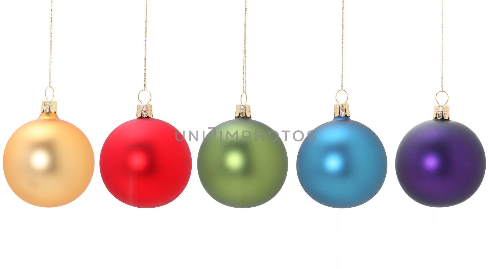 five christmas balls by sumos