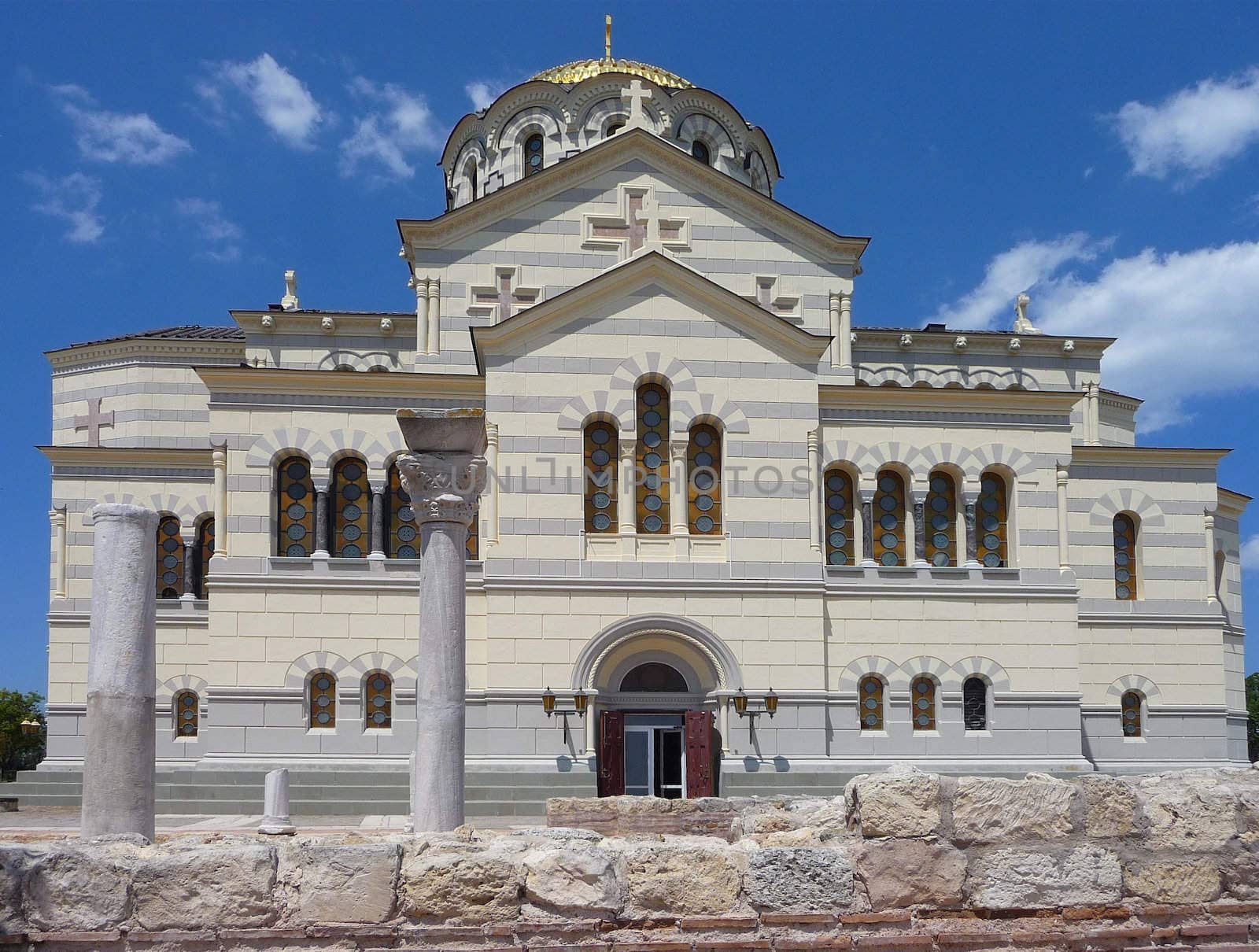 Orthodox temple in territory of Chersonese Taurian in Sevastopol. It is constructed on a place of church in which 1020 years ago prince of the Kiev Russia Vladimir was christened