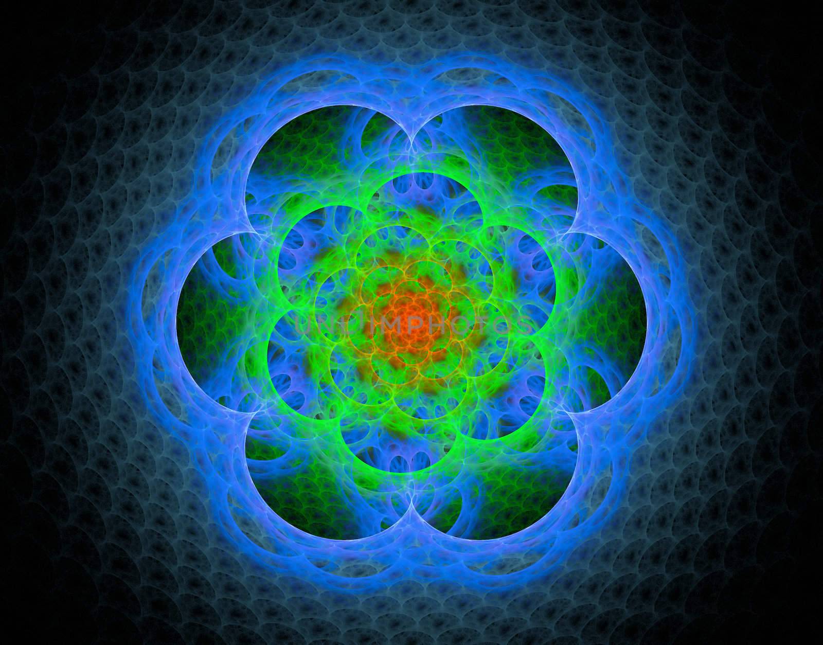 The symmetric and original image as a flower generated by the computer program. I store at myself in archive an initial file with the alpha - channel.
