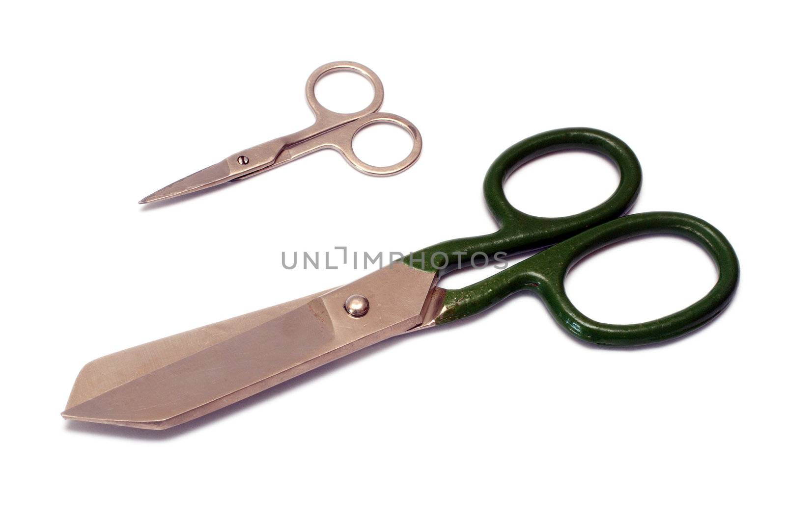 big and small shears by Mikko