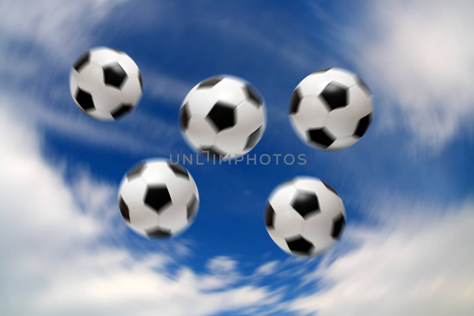 olympic football soccer balls by Mikko