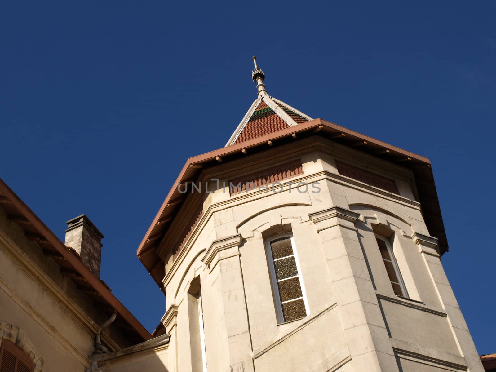 a tower of an ancient house in hyeres