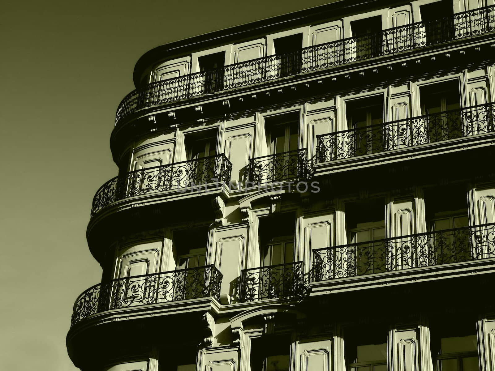 view of an ancient building on french riviera