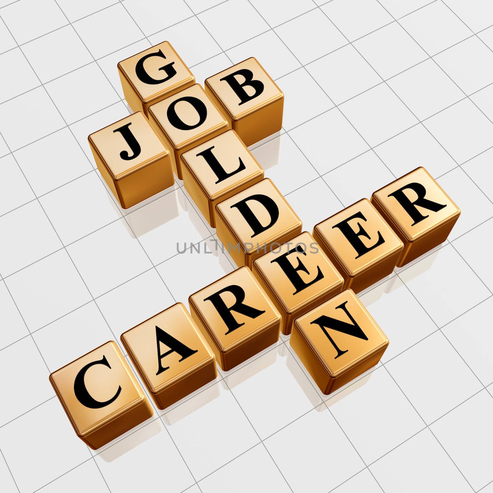 golden job and career crossword by marinini