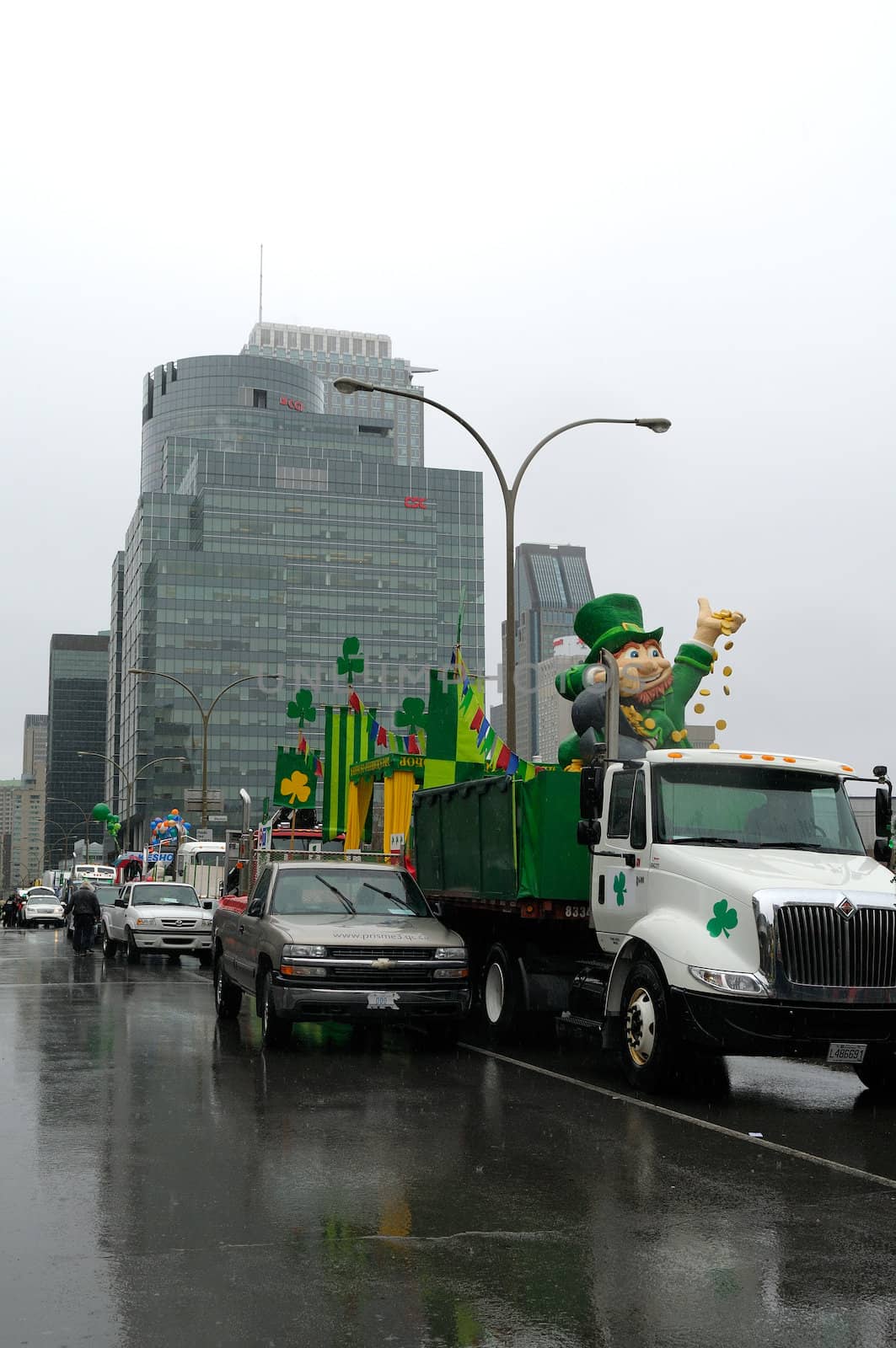 Saint Patrick's day parade in Montreal by Hbak