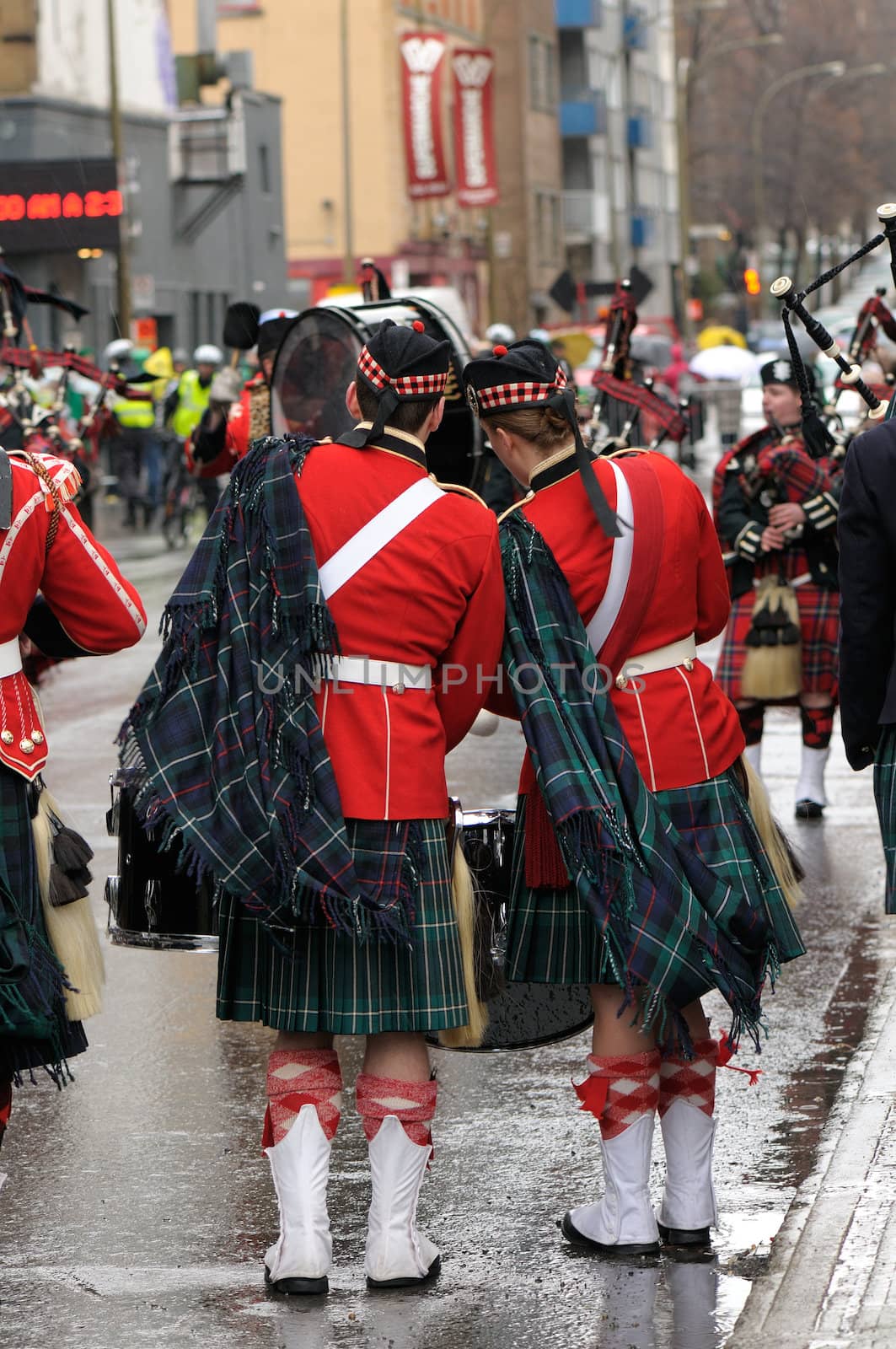 Saint Patrick's day parade in Montreal by Hbak