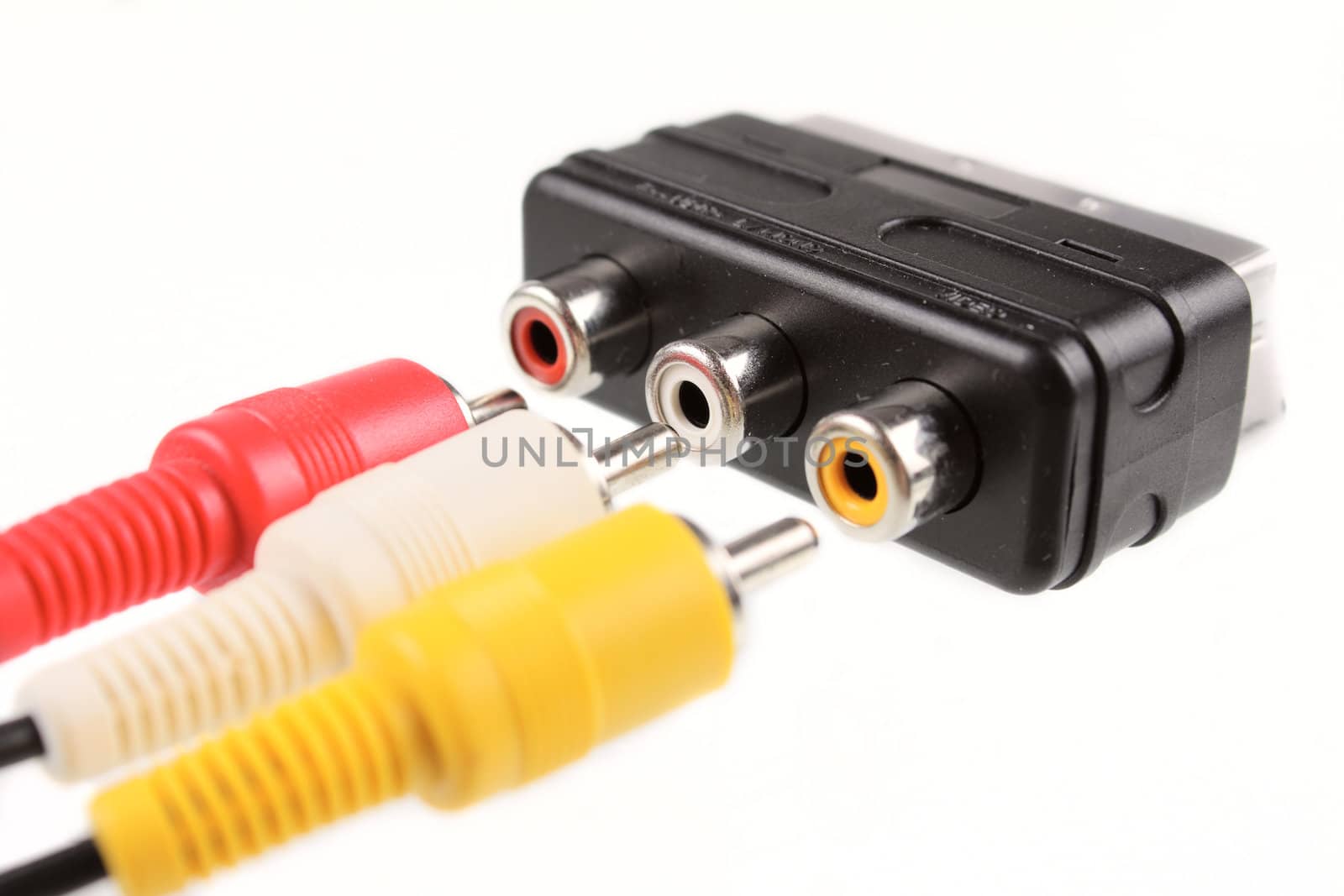 SCART and RCA connectors by Incarnatus