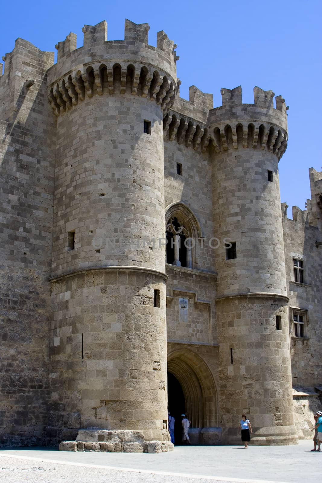 Rhodes City, in the old part, the castle