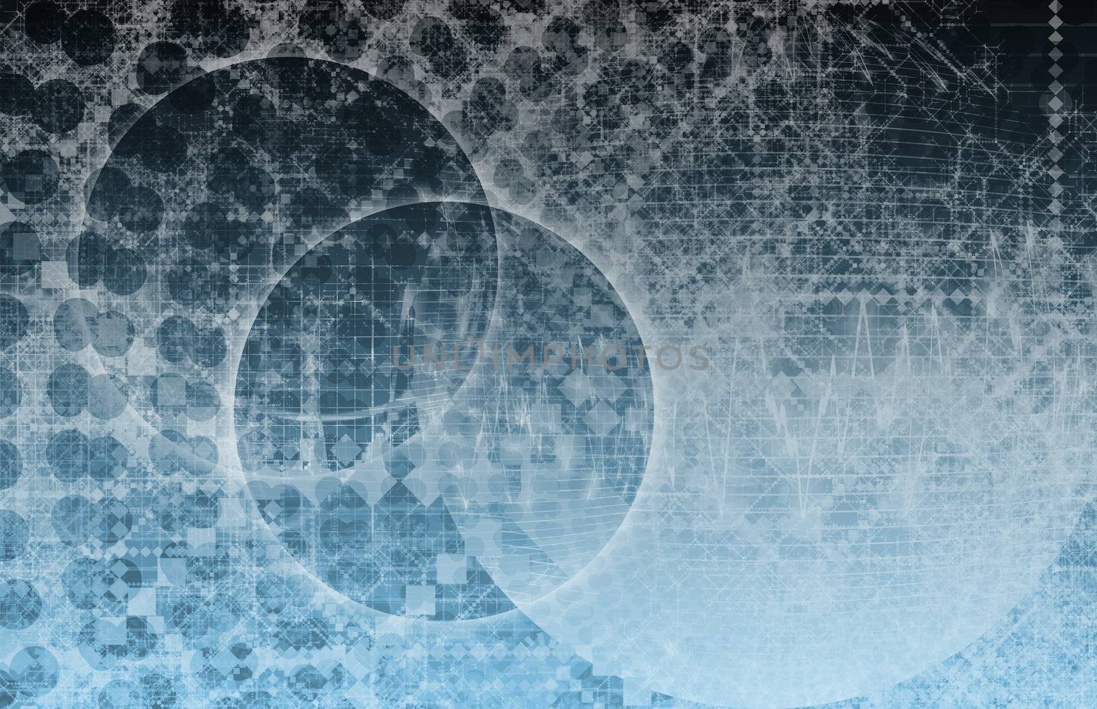 Futuristic Engineering Technology As a Clip Art