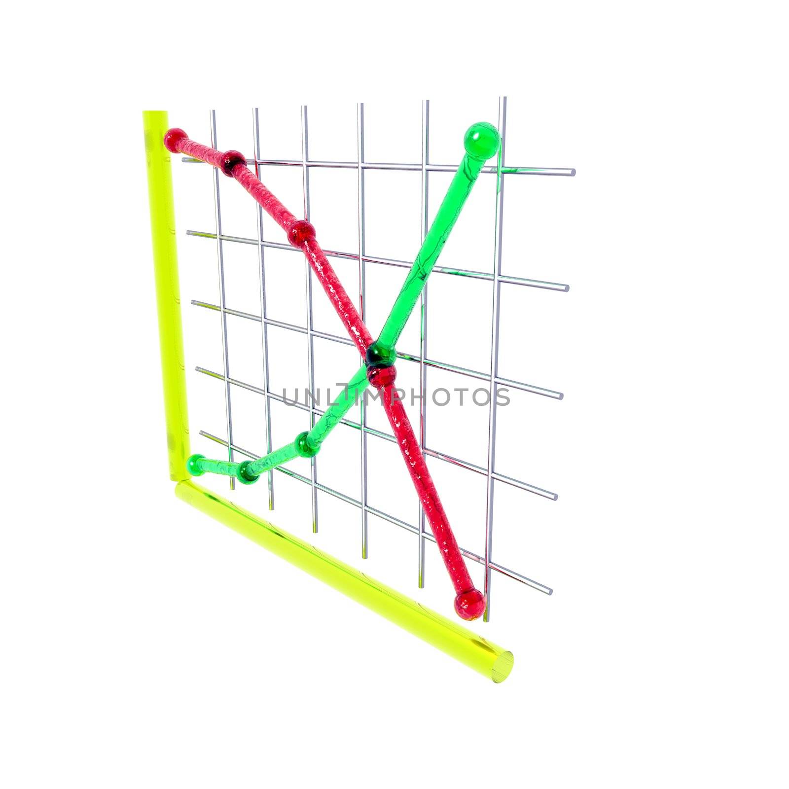 An illustration of supply and demand curves.