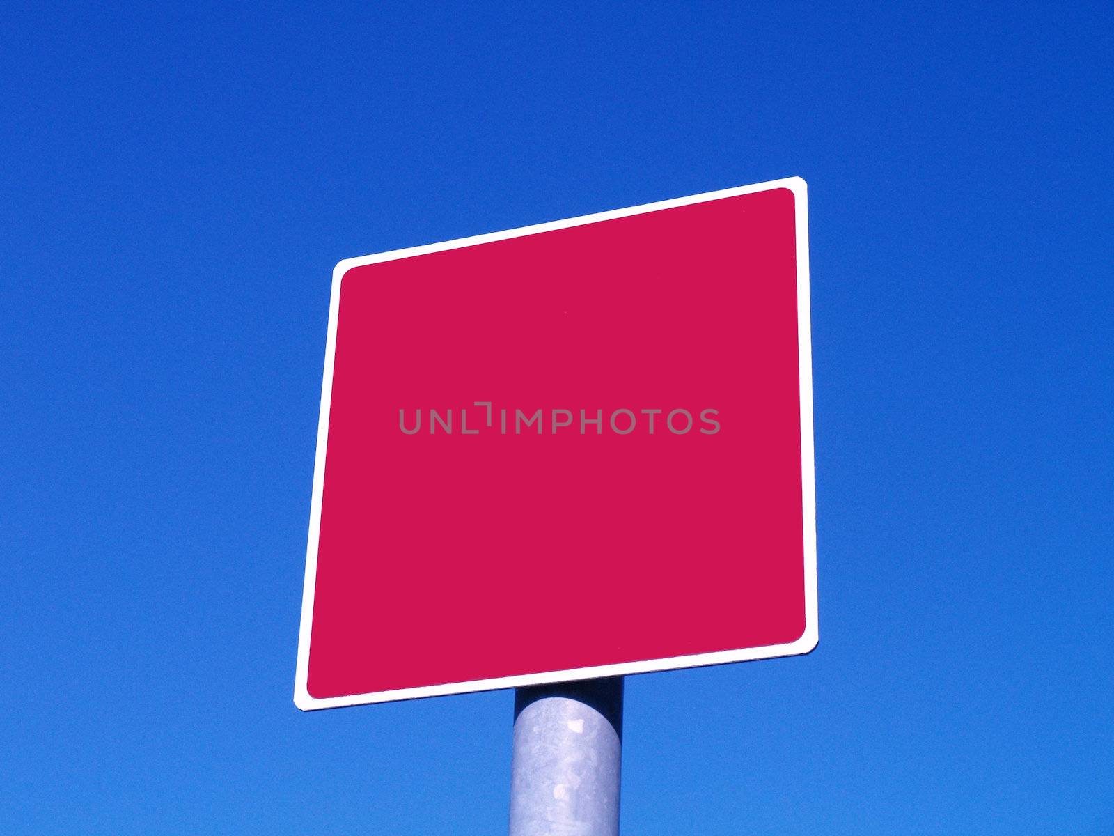 red sign by viviolsen