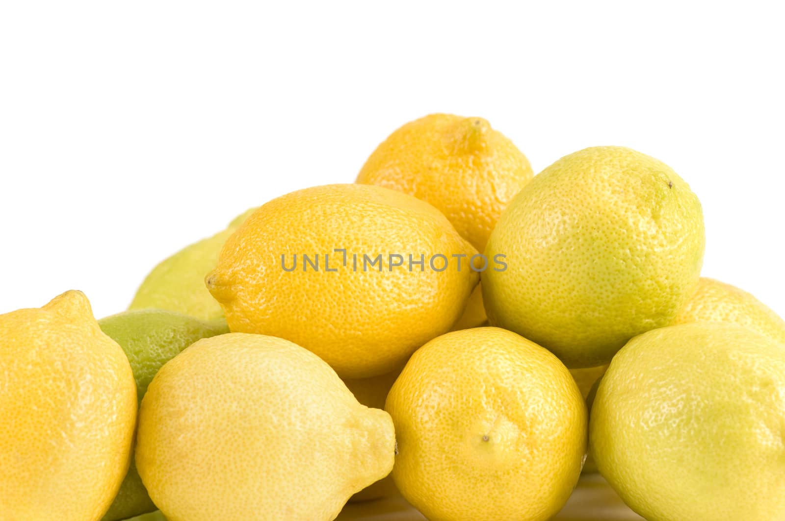 Pile of lemons by COPhotography