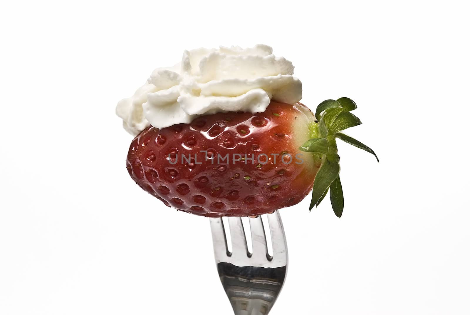 Strawberries with cocolate isolated on white background.