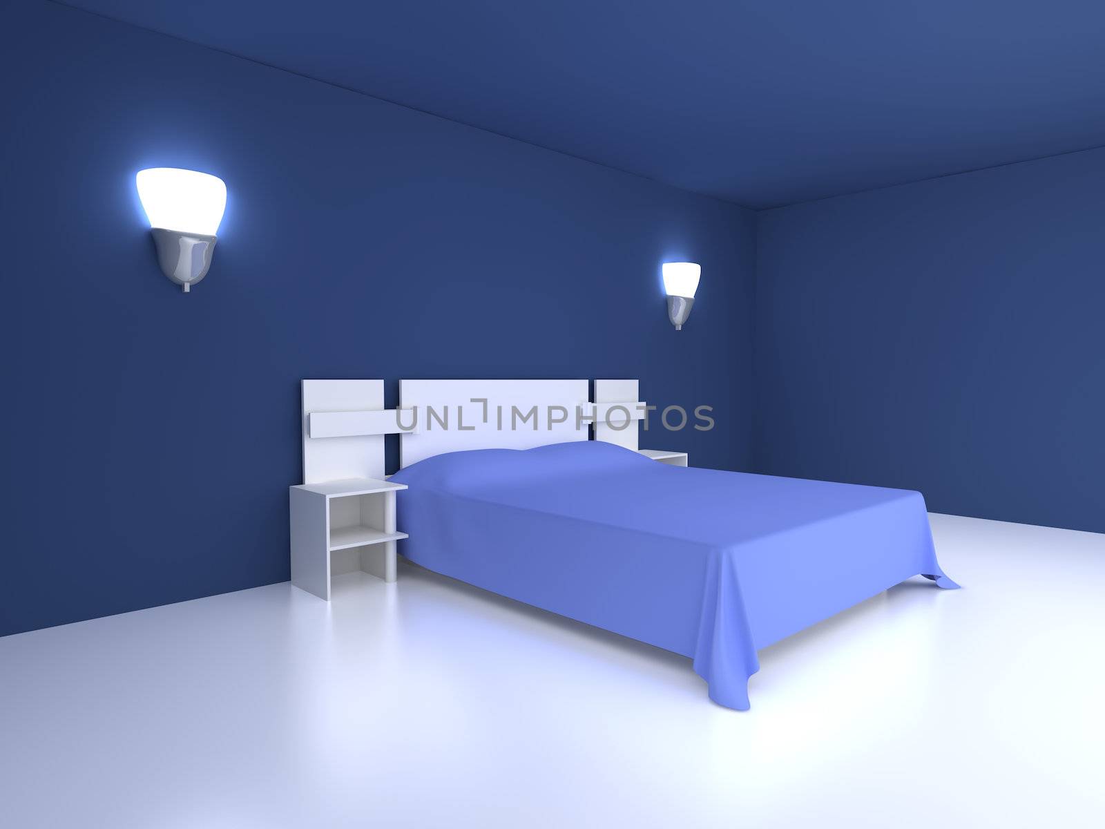 Blue Bedroom by Spectral