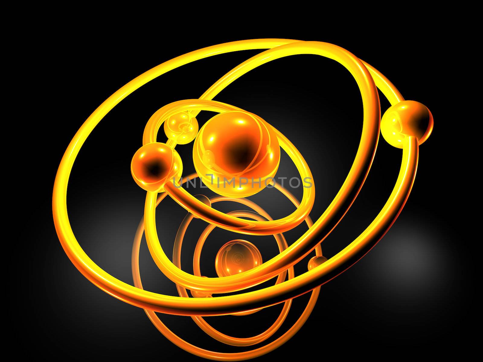 Atomic Model by Spectral