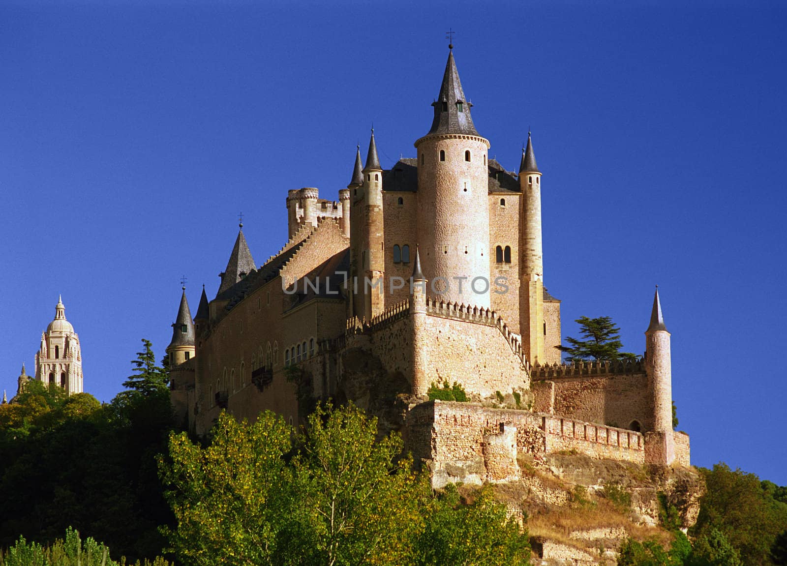 The Alcazar Castle 14th to 15th Century fortress Segovia Spain by hotflash2001