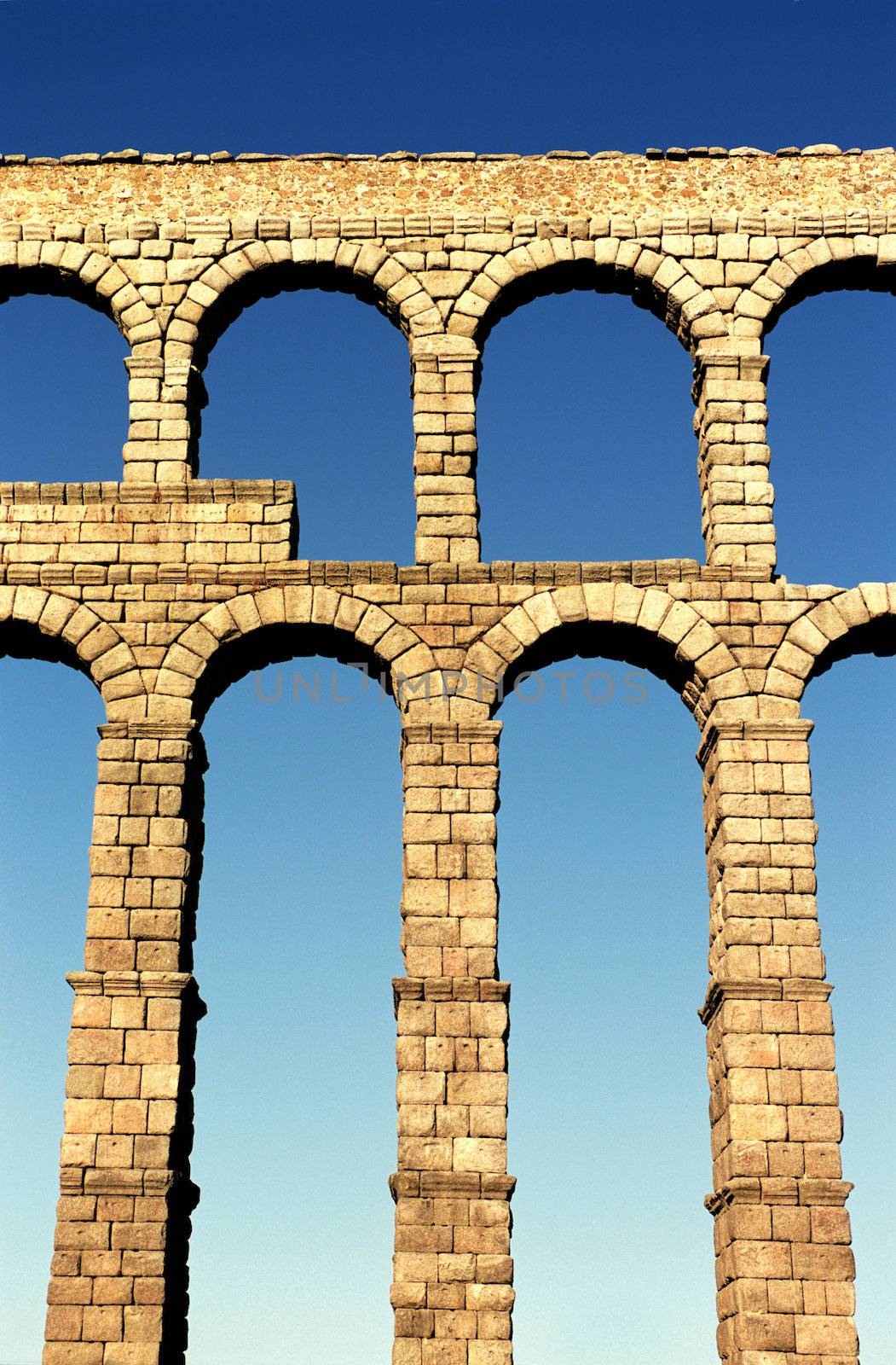 Roman Aqueduct 1st century AD Segovia Spain