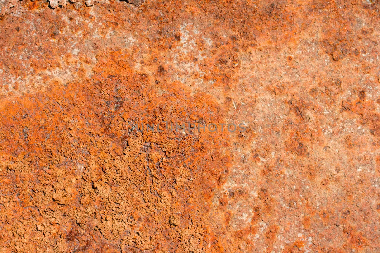 Rusty metal surface close up