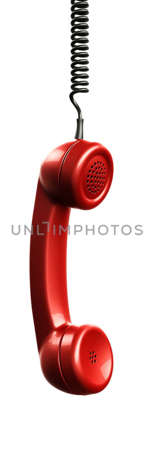 handset from vintage phone by zentilia
