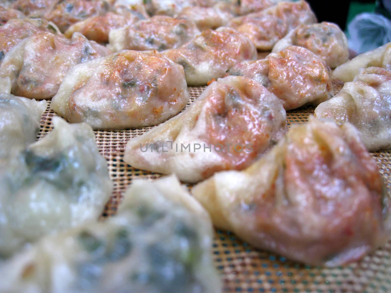a kind of korean food - kimchi dumpling