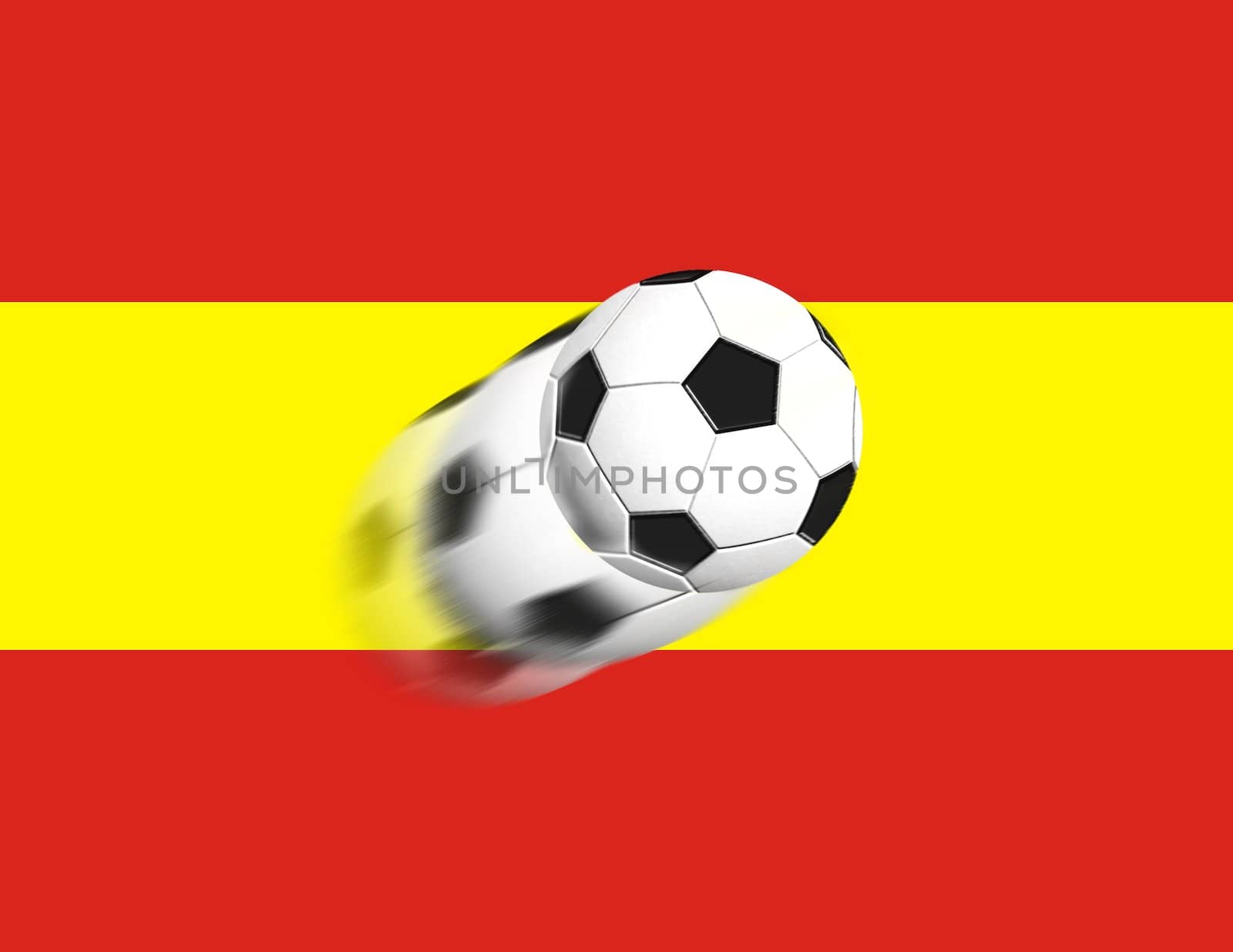 soccer ball background with copyspace