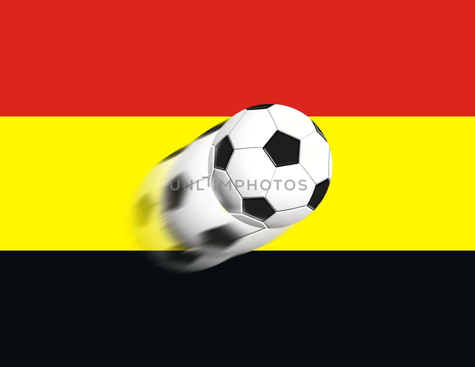 soccer ball background with copyspace