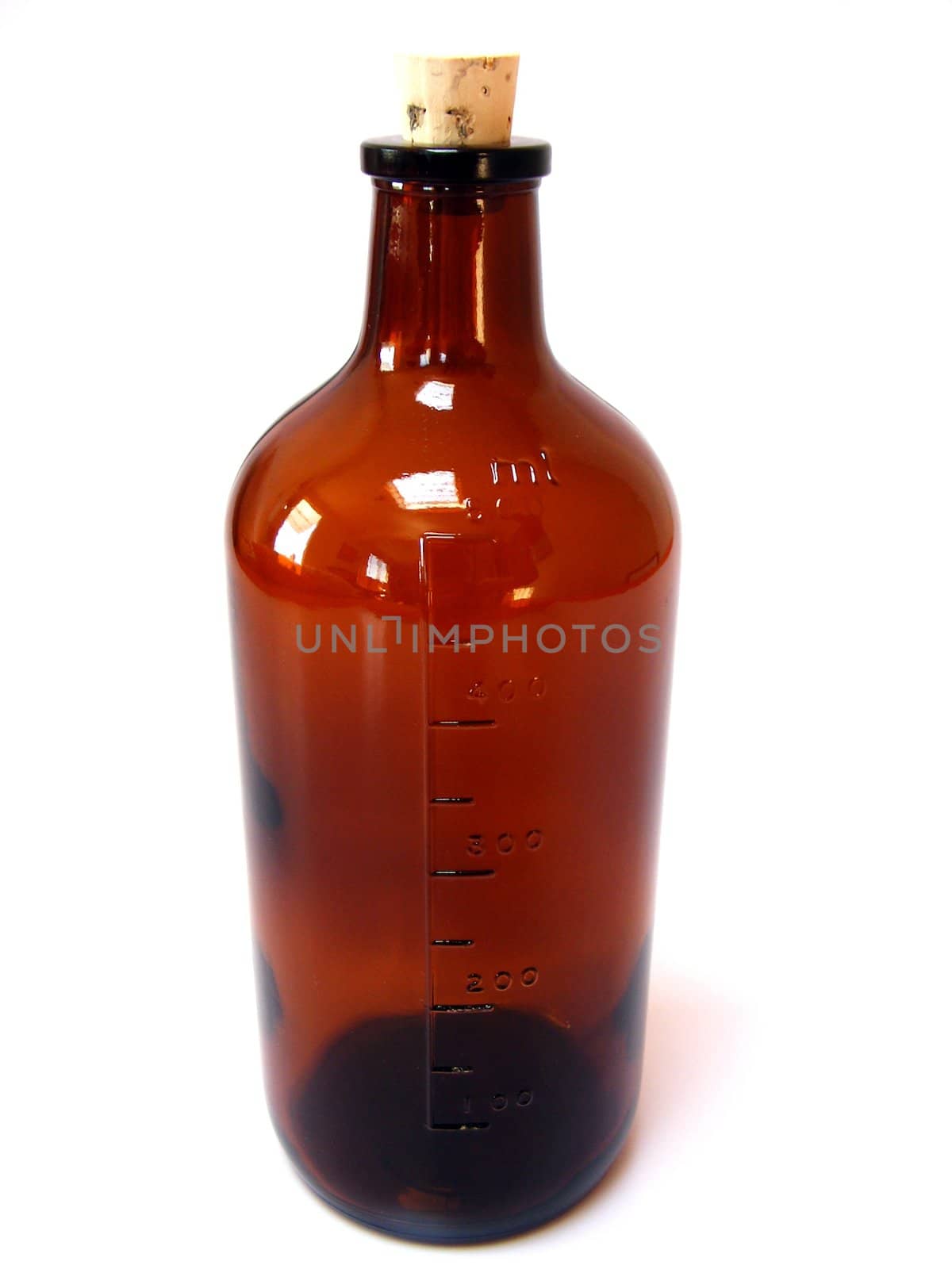 isolated bottle