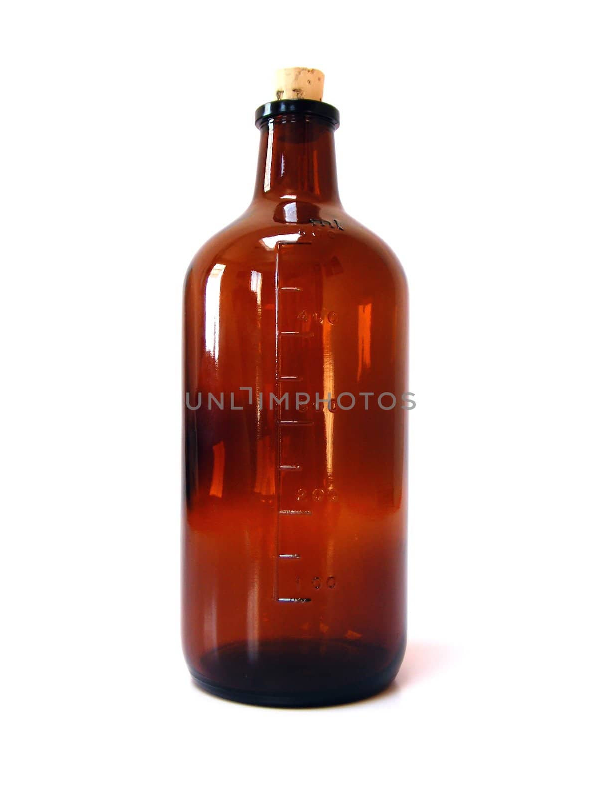 isolated bottle