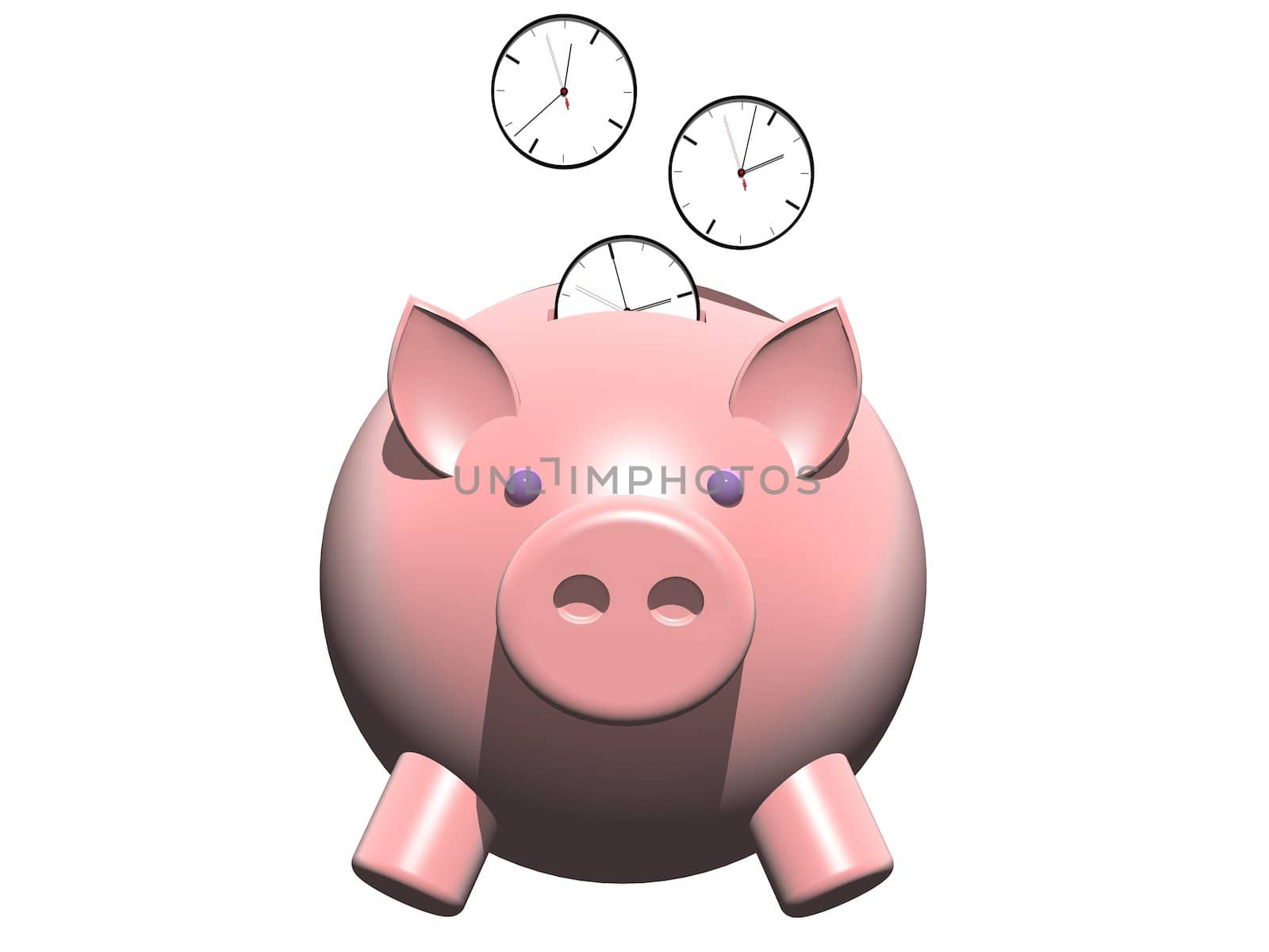 piggybank saving time by hayaship