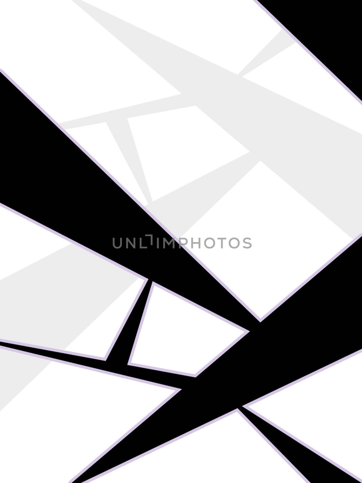 An abstract background with geometric shapes and plenty of copyspace.  This works great as a magazine ad page layout.  