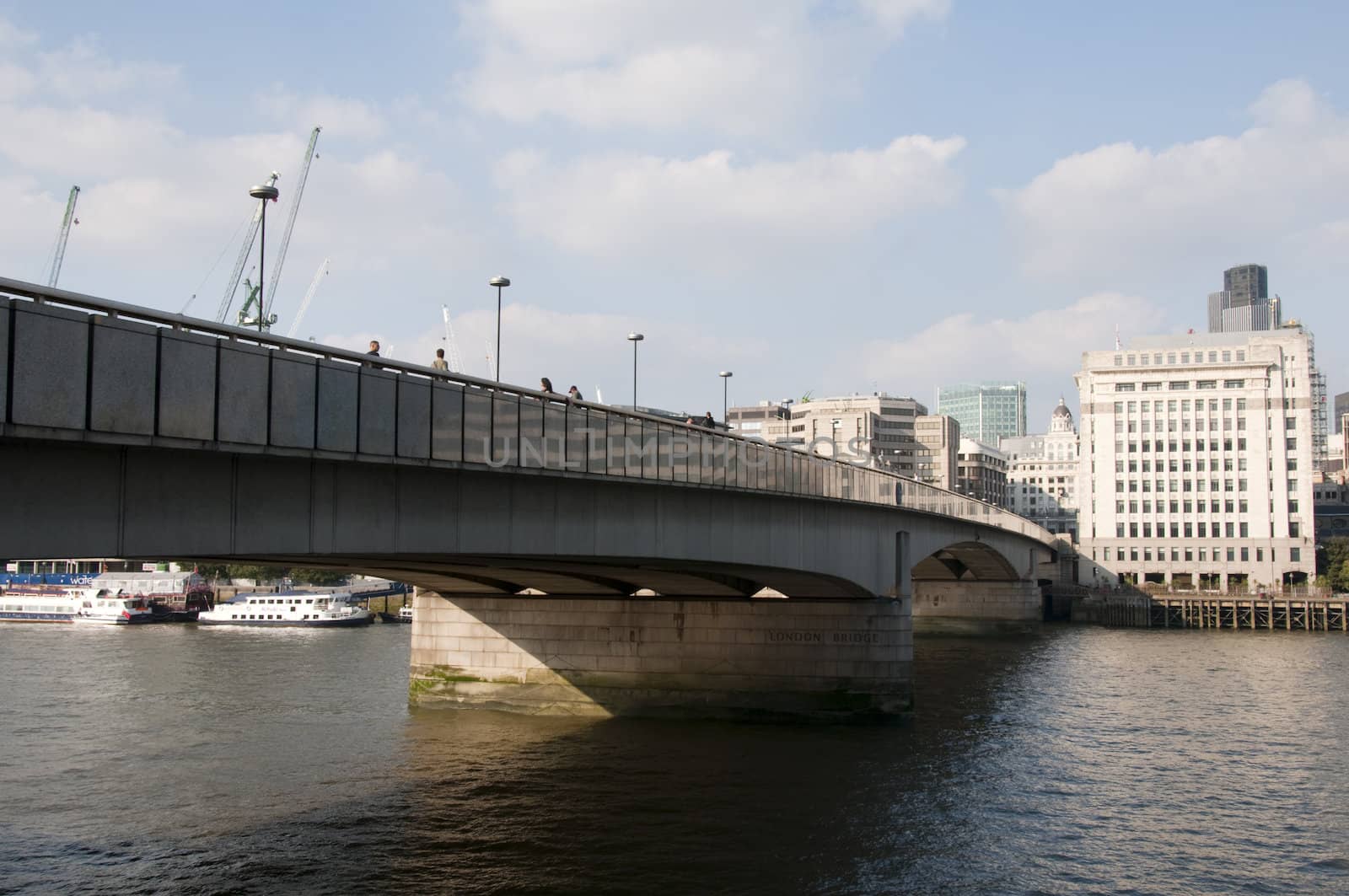 A bridge over the river Thames in London